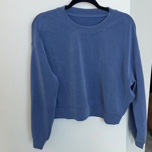 lululemon athletica Blue Sweatshirt